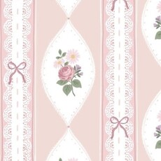 ANGEL DEAR Ogee Lace Floral - 2 Way Ruffle Zipper Footie