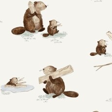 ANGEL DEAR Baby Beavers - 2 Way Zipper Footie