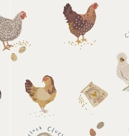 ANGEL DEAR Collector Chickens - Unisex - 2 Way Zipper Footie