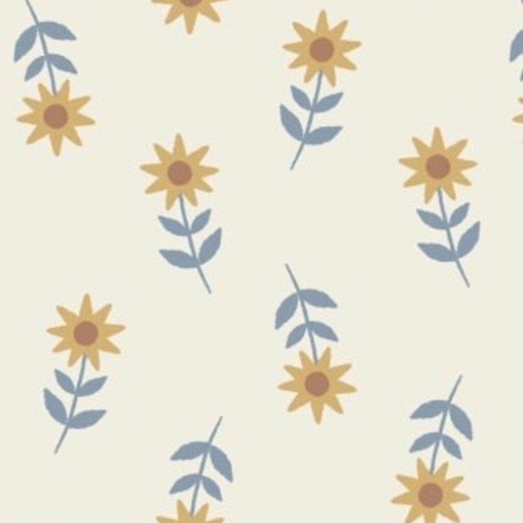 ANGEL DEAR Western Sunflower - Bow w/ Tails  Clip In