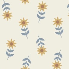 ANGEL DEAR Western Sunflower - Bow w/ Tails  Clip In