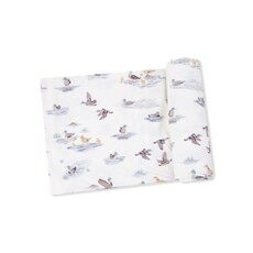 ANGEL DEAR Migrating Mallards - Swaddle Blanket