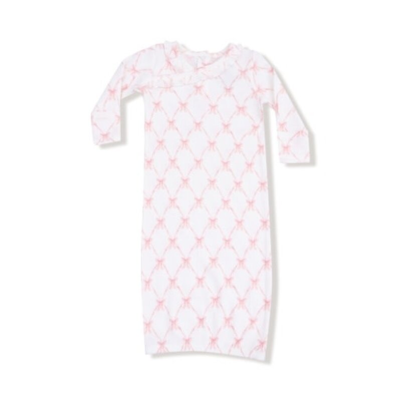 ANGEL DEAR Ribbon Bow Trellis - Kimono Gown w/Knotted Hat