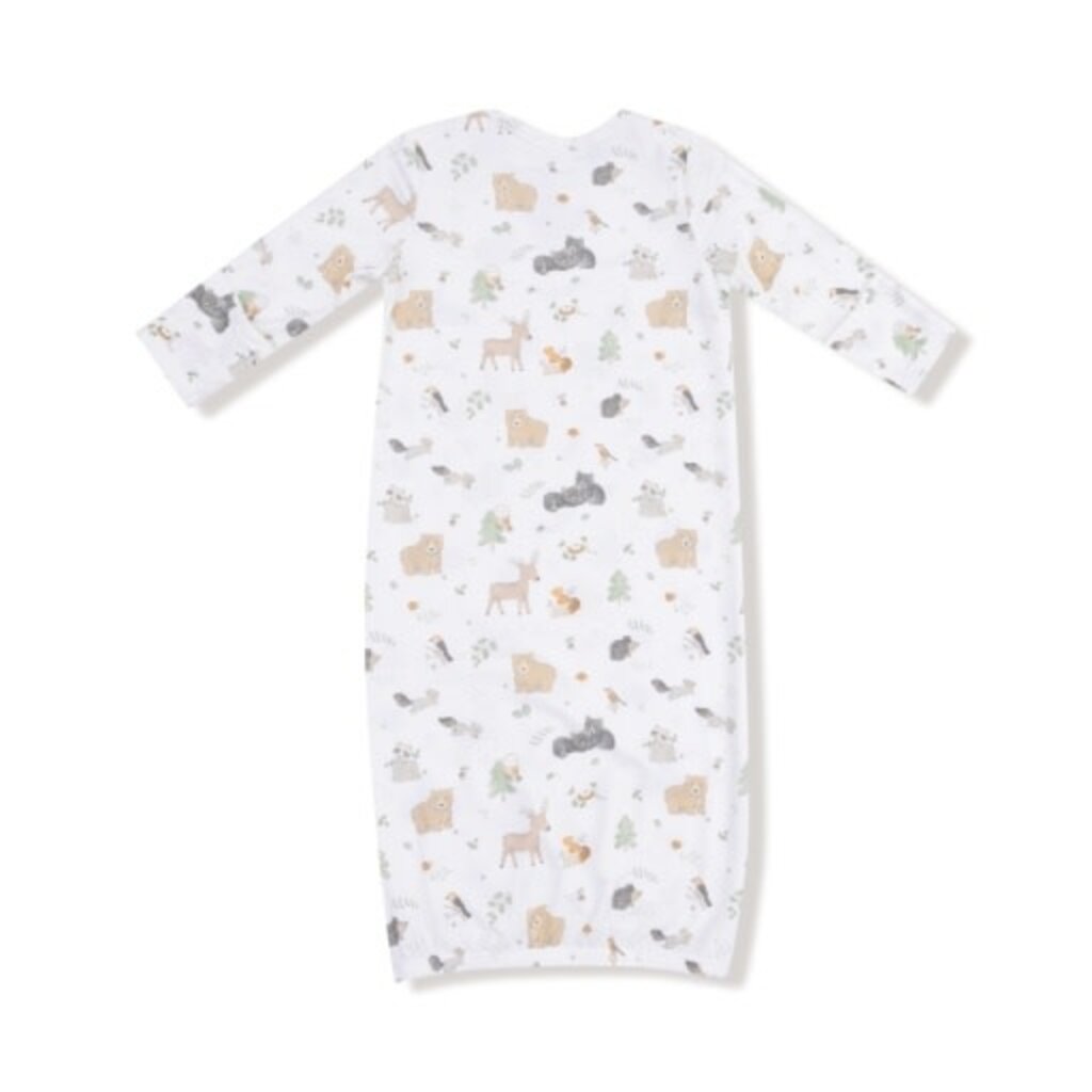 ANGEL DEAR Woodland Babies - Lap Shoulder Gown w/Knotted Hat
