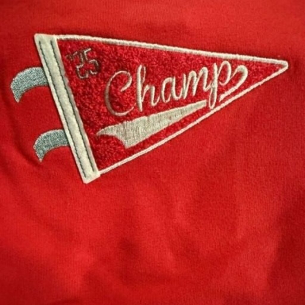 ANGEL DEAR French Terry Sport - Varsity - Red - Letterman Jacket