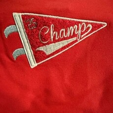 ANGEL DEAR French Terry Sport - Varsity - Red - Letterman Jacket