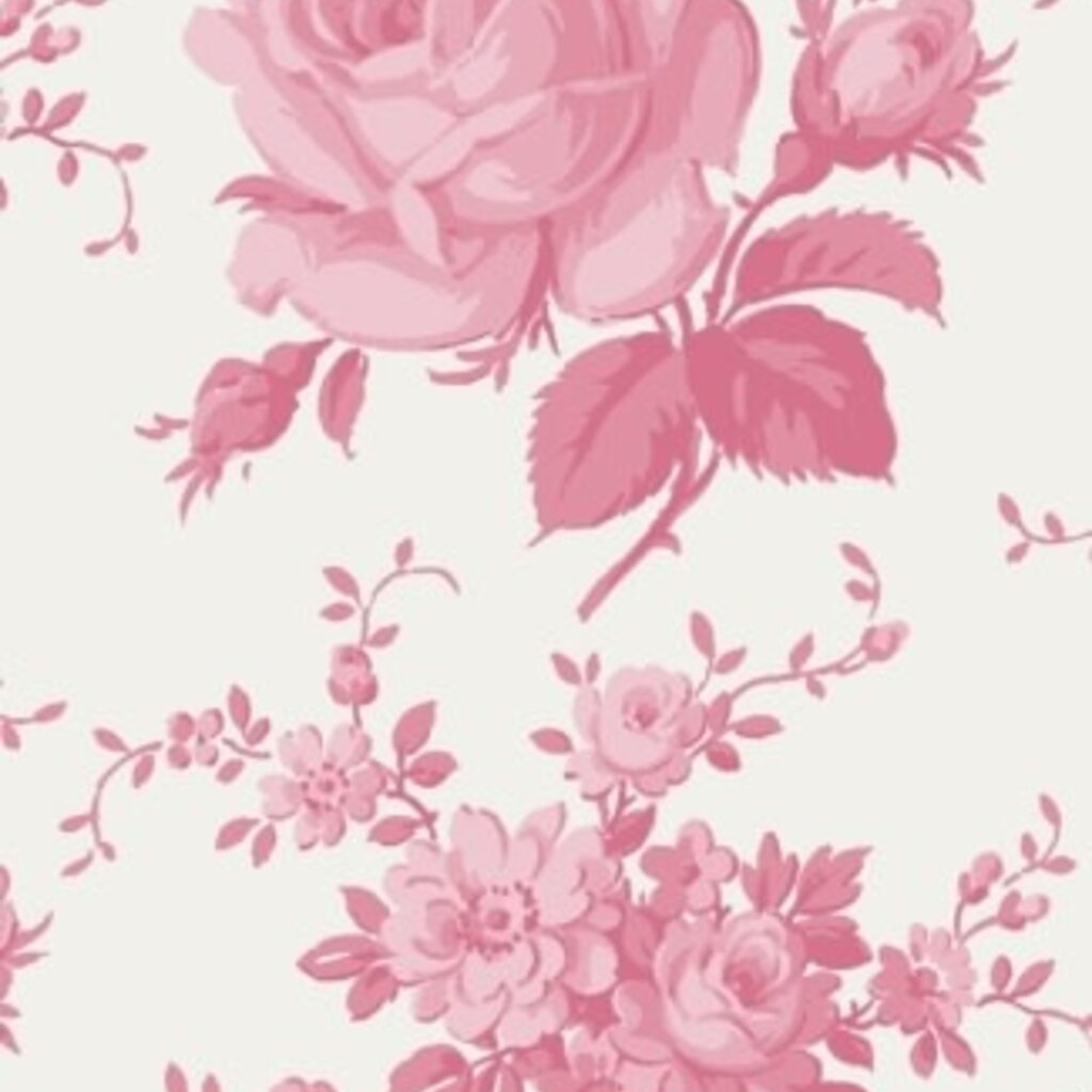 ANGEL DEAR Vintage Pink Roses - 2 Way Zipper Ruffle Back Footie