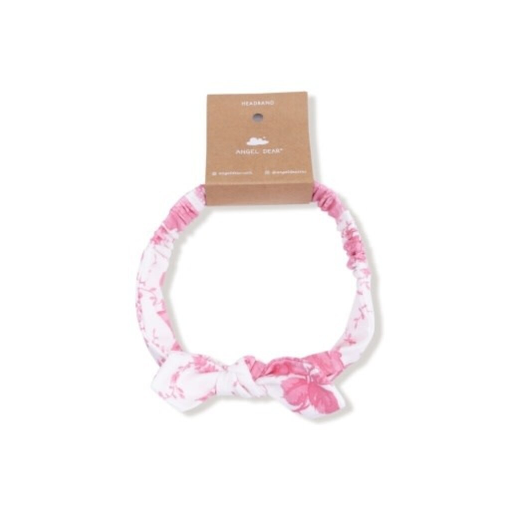ANGEL DEAR Vintage Pink Roses - Knot Headband