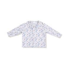 ANGEL DEAR Country Girl Floral - Quilted Jacket W/ Peterpan Collar