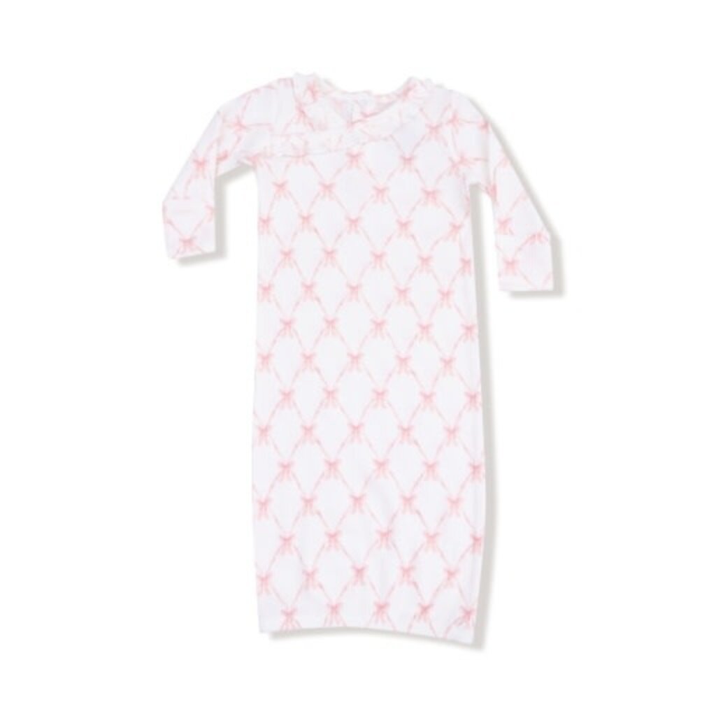 ANGEL DEAR Ribbon Bow Trellis - Kimono Gown w/Knotted Hat