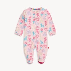 Magnetic  Me PINK PARTY ANIMALS GLOW IN THE DARK MOD FOOT