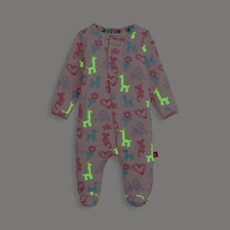 Magnetic  Me PINK PARTY ANIMALS GLOW IN THE DARK MOD FOOT