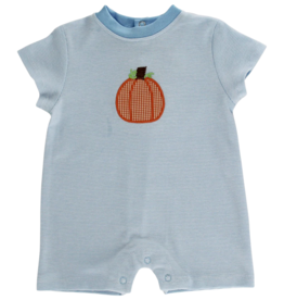 BAILEY BOYS Boy's Lil Pumpkin Patch, Short Knit Romper