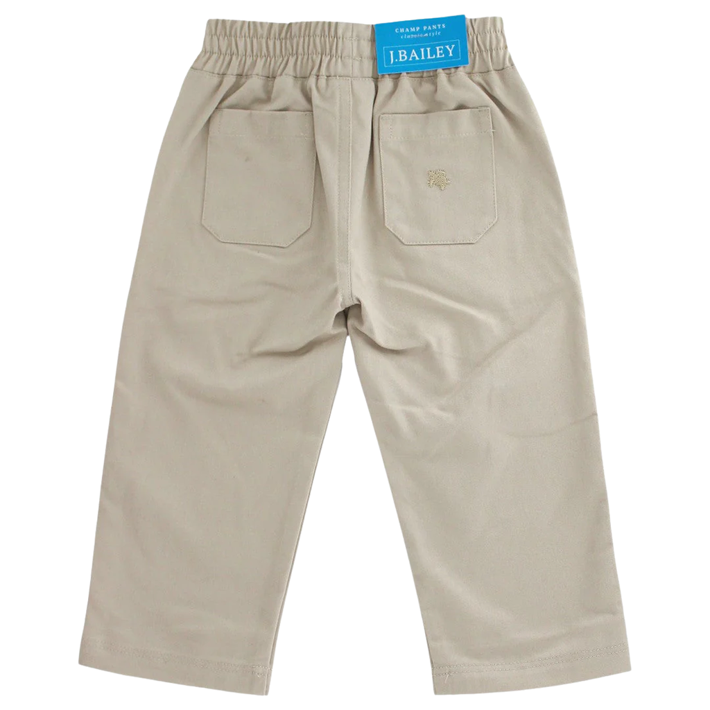 J.BAILEY Boy's Pull On Khaki Twill Pant