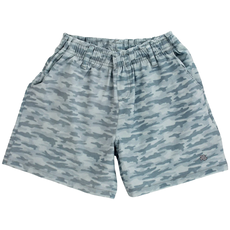 J.BAILEY Boy's Printed Performance Short, Gray Camo