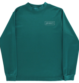 J.BAILEY Boy's L/S Performance Logo Tee, Ducks On Teal