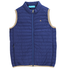 J.BAILEY Boy's Quilted Vest, Navy