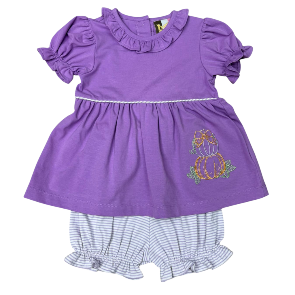 BANANA SPLIT Girl's Pumpkin Bloomer Set