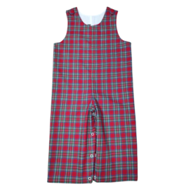BANANA SPLIT Boy's Longall-Red Spartan Plaid