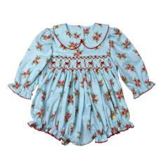 BANANA SPLIT Girl's Merry & Bright Geo L/S Bubble