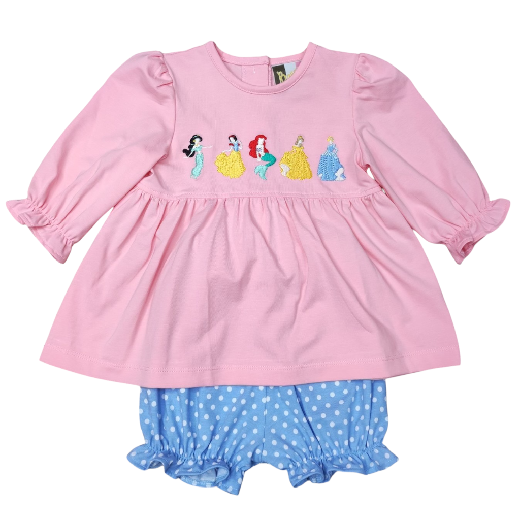 BANANA SPLIT Girl's Princess Party Bloomer Set