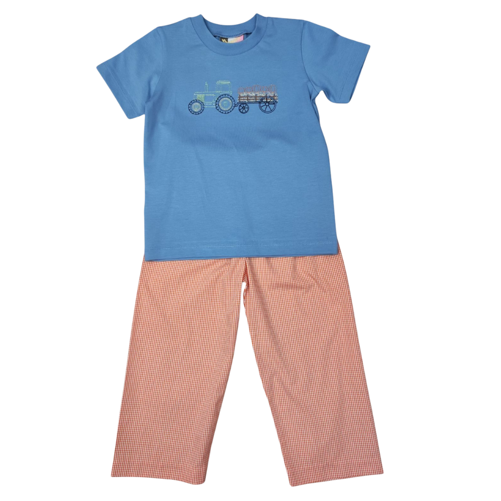 BANANA SPLIT Boy's Pumpkin Picking Pant Set