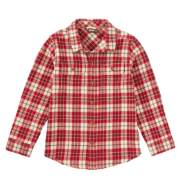 Boy's Flannal Button Up Shirt KORBP203
