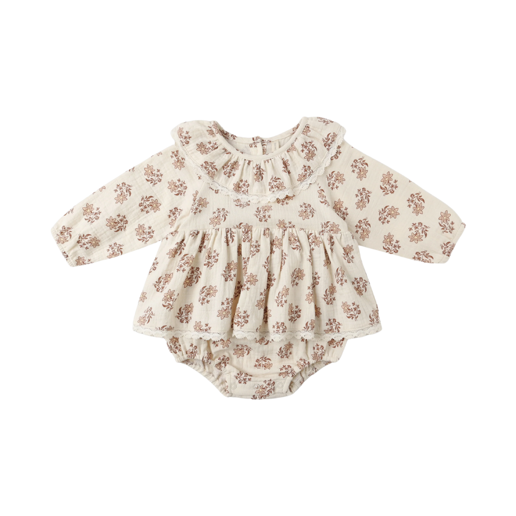 QUINCY MAE THALIA ROMPER || DAYLILY