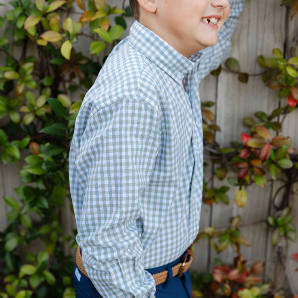J.BAILEY Boy's Button Down Shirt Murphy