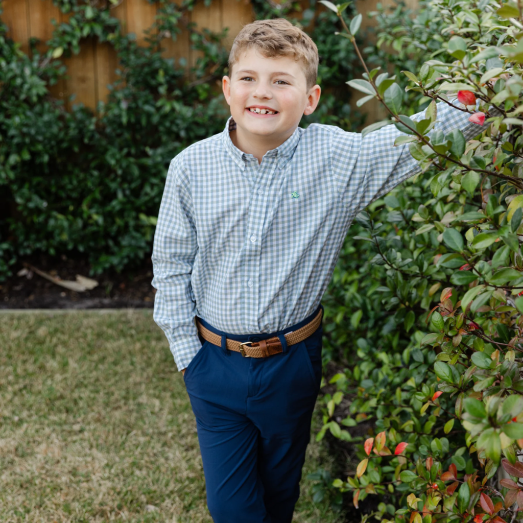 J.BAILEY Boy's Button Down Shirt Murphy