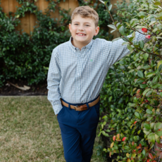 J.BAILEY Boy's Button Down Shirt Murphy