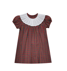 REMEMBER NGUYEN Red Plaid Presley Dress
