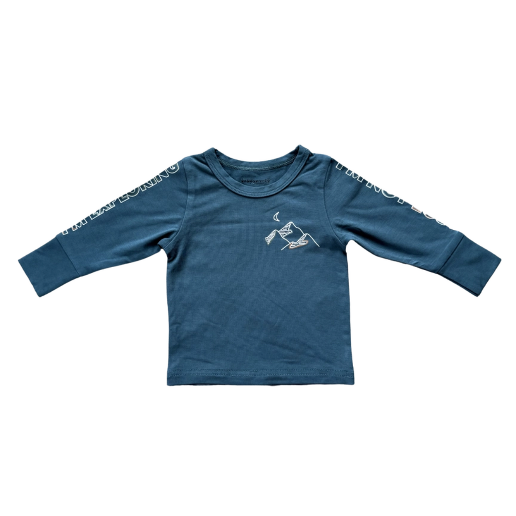 BABYSPROUTS Boy's Long Sleeve Tee I'm Not Lost I'm Exploring