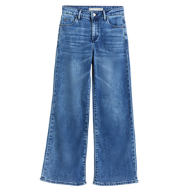 TRACTR Girl's Wide Leg Indigo