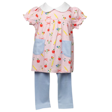 THE PROPER PEONY SCHOOL DAYS TUNIC SET