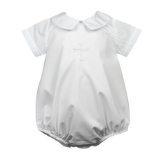 THE PROPER PEONY Boy's Cross Bubble White