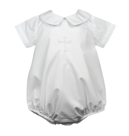 THE PROPER PEONY Boy's Cross Bubble White