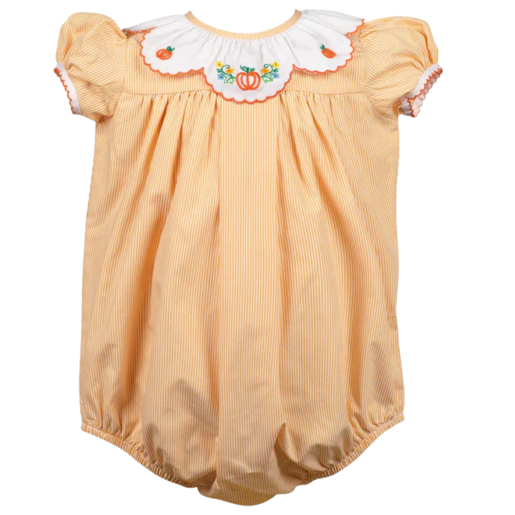 THE PROPER PEONY Girl's Pembroke Pumpkin Bubble