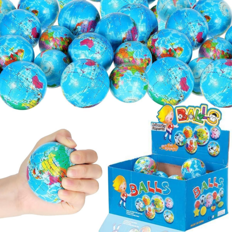 ONE FOR FUN Foam Earth Ball