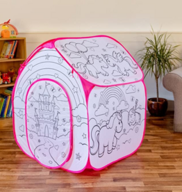 ONE FOR FUN Colour Your Own Play Tent-Unicorn