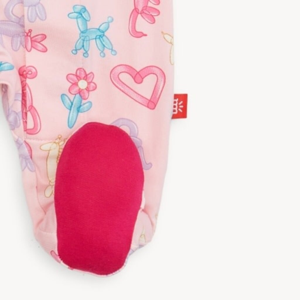 Magnetic  Me PINK PARTY ANIMALS GLOW IN THE DARK MOD FOOT