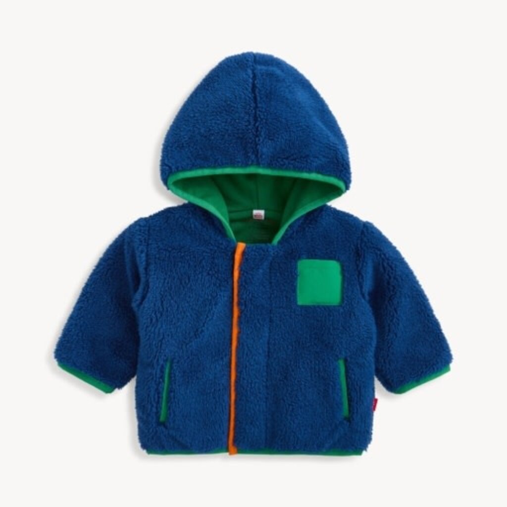 Magnetic  Me HUDSON BAY SHERPA BOYS JACKET W/ STRIPE RIB