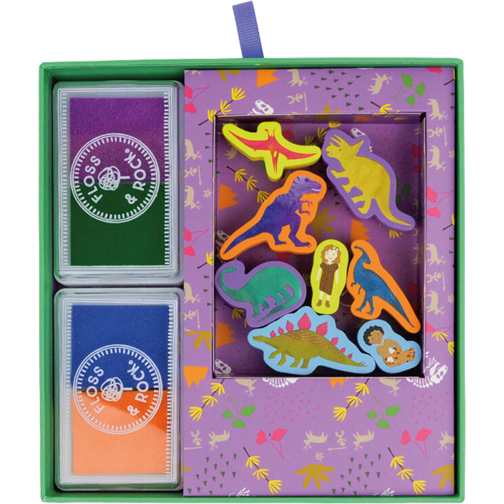 Floss & Rock STAMPER SET DINO