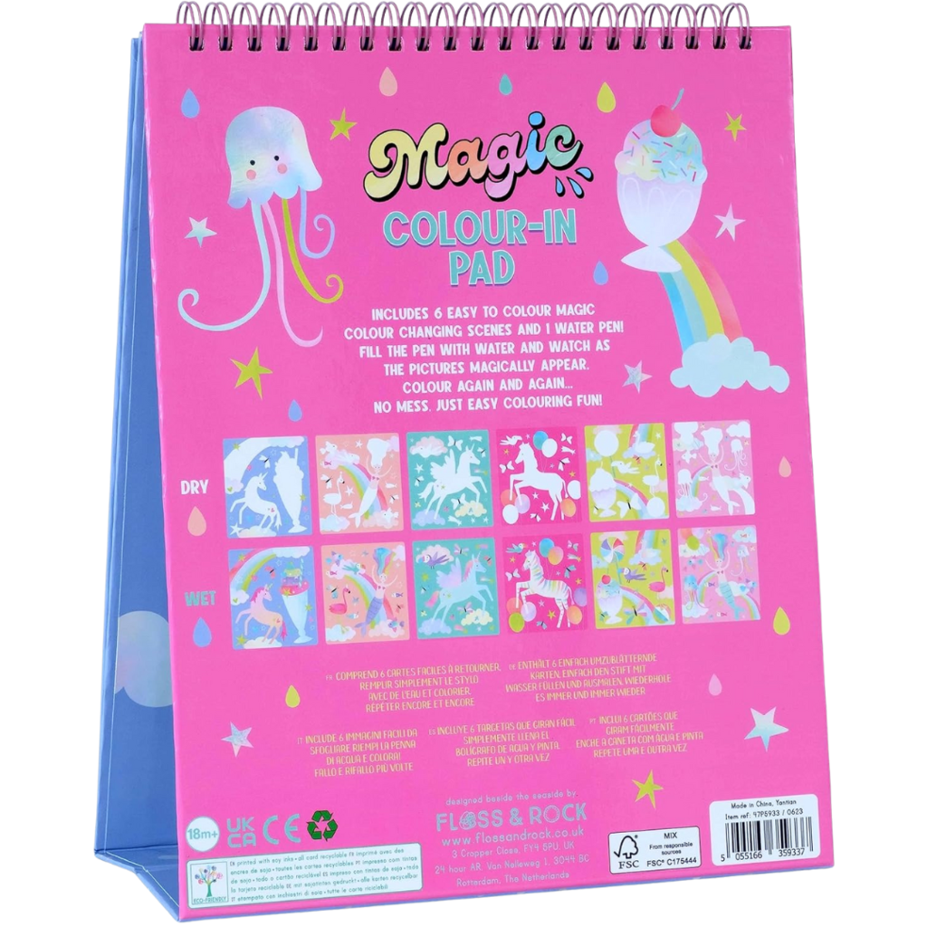 Floss & Rock FANTASY MAGIC EASEL WATER & PEN