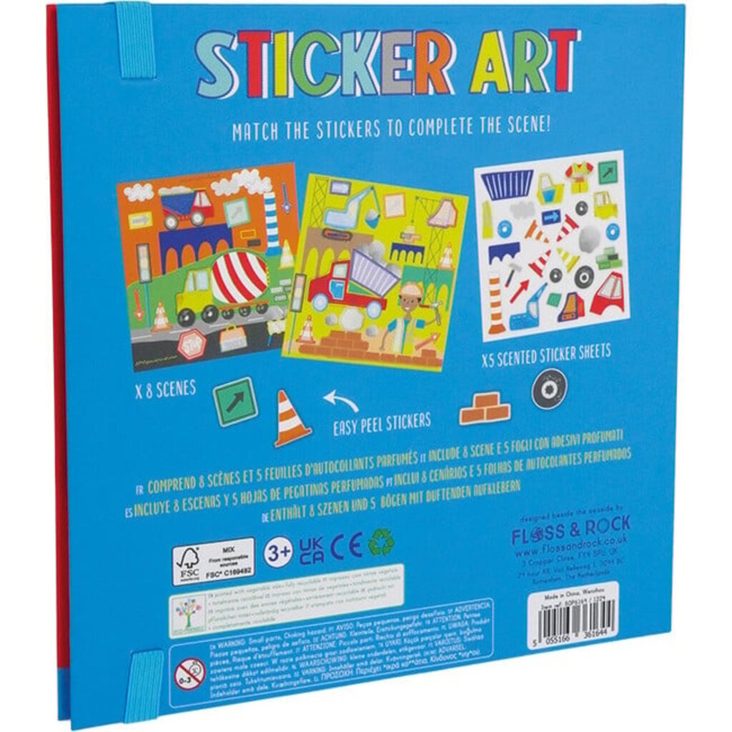 Floss & Rock STICKER ART CONSTRUCTION