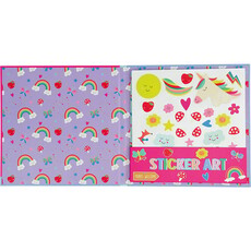 Floss & Rock STICKER ART RAINBOW FAIRY