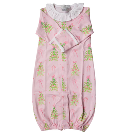 THE PROPER PEONY GIRL'S PINK TINSEL CONVERTER GOWN