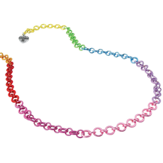 CHARM IT! CHARM IT! RAINBOW CHAIN NECKLACE