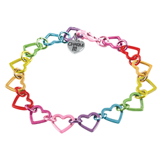 CHARM IT! CHARM IT! RAINBOW HEART LINK B