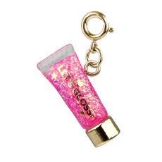 CHARM IT! GOLD GLITTER LIP GLOSS CHARM